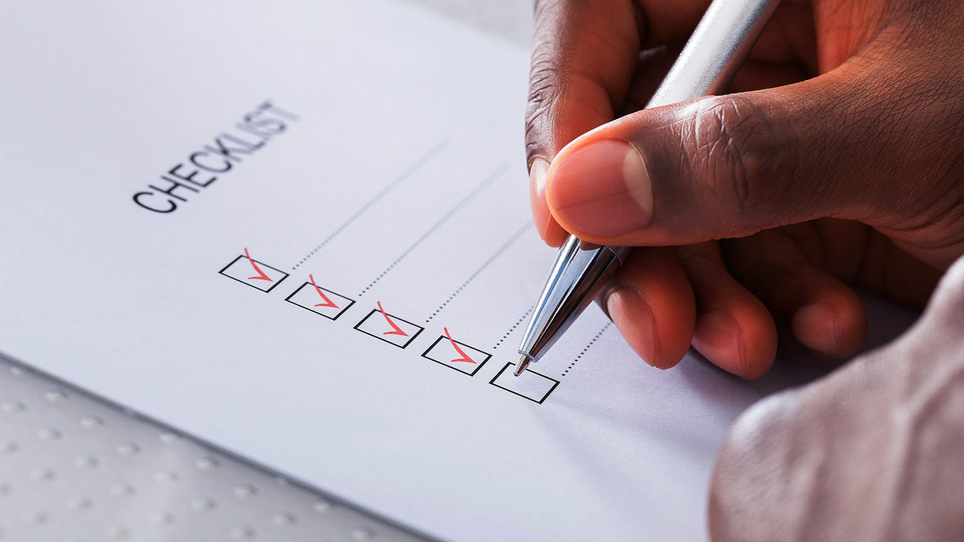 Pre-Litigation Checklist